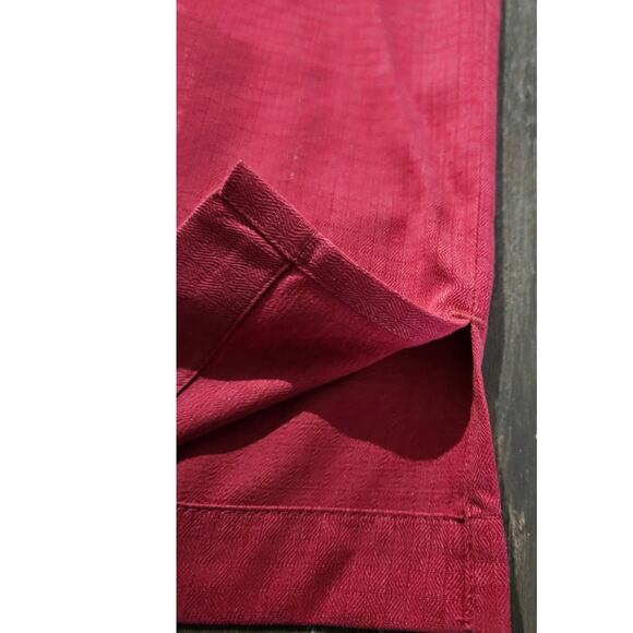 Men's Tommy Bahama Island Zone SS Size Medium Watermelon Color Logo Button Up - Picture 8 of 10